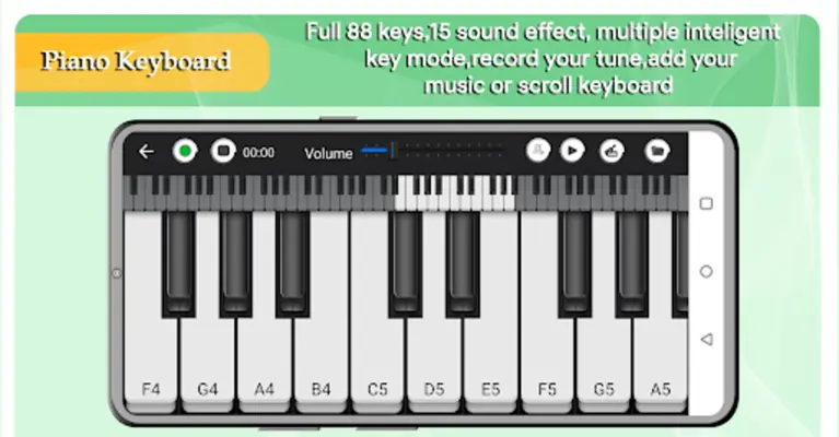 Piano Keyboard android App screenshot 6